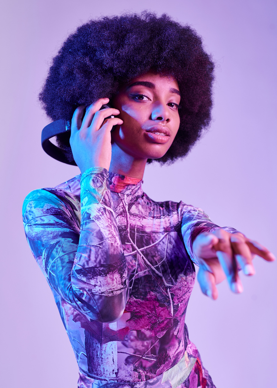 Musician with Headphones 