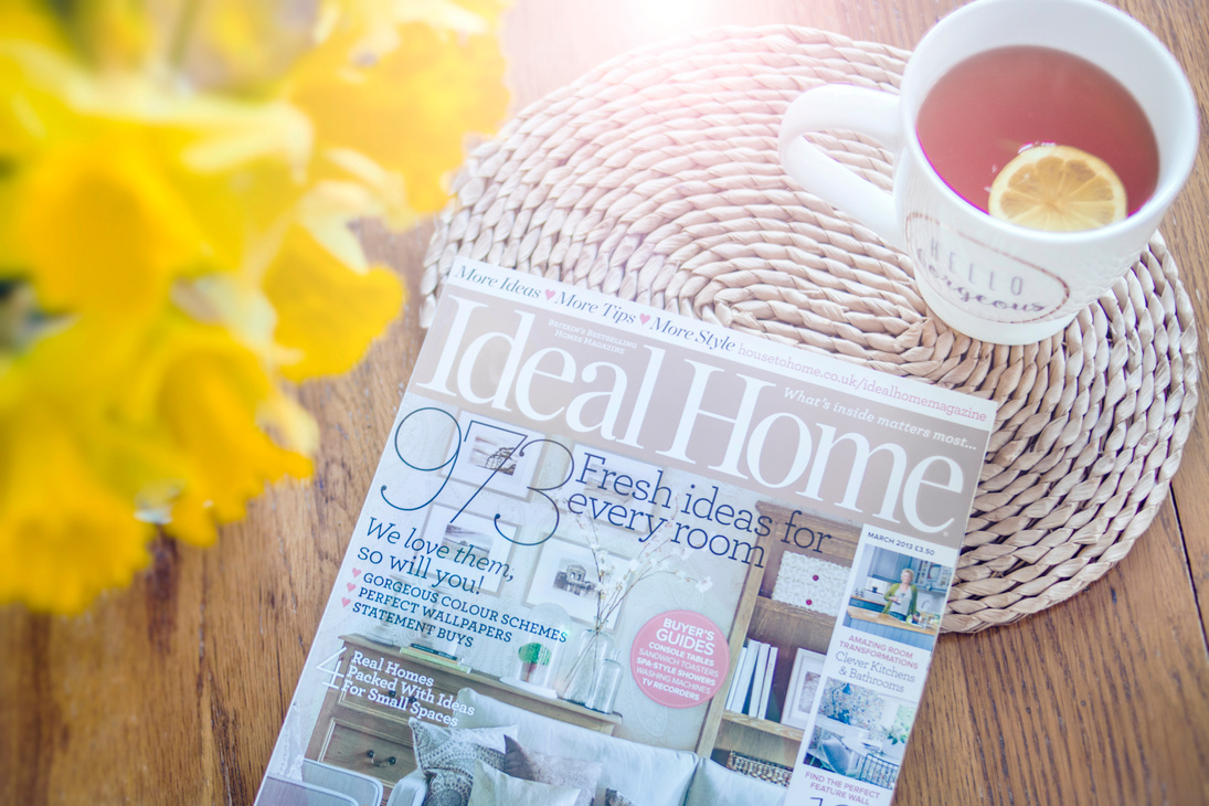 Photo of Magazine Near Cup of Tea